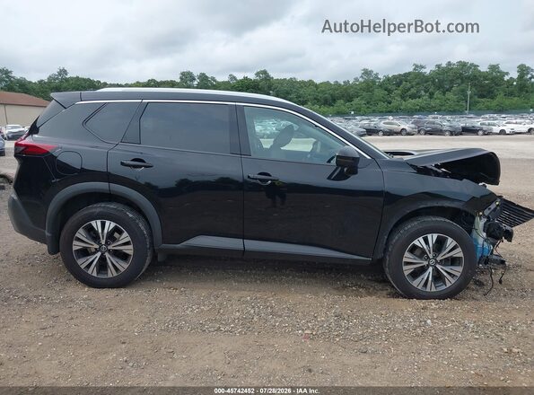 5N1AT3BB4MC768222 2021 NISSAN ROGUE Black Սալոնի 360 աստիճան տեսք