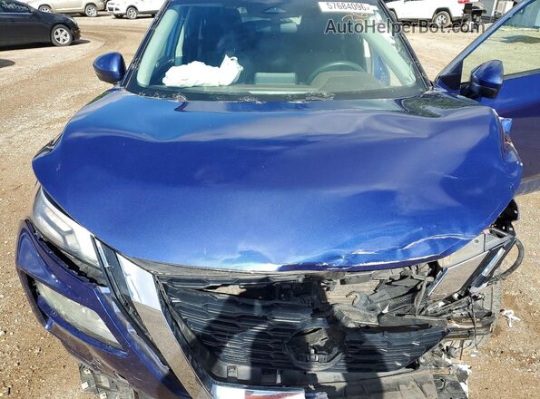 5N1AT3BB4MC769533 2021 NISSAN ROGUE Blue Widok komory silnika