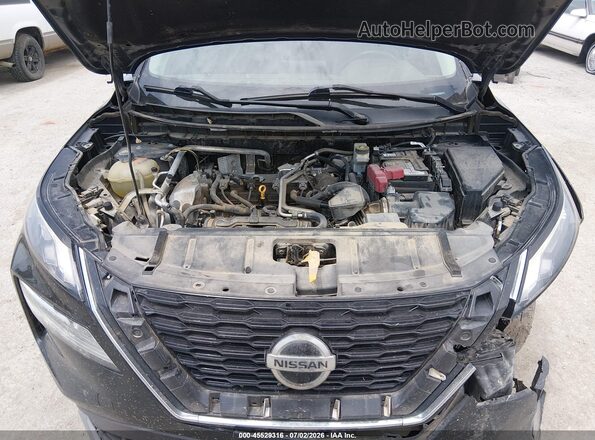 5N1AT3BB4MC786185 2021 NISSAN ROGUE Черный Вид сзади