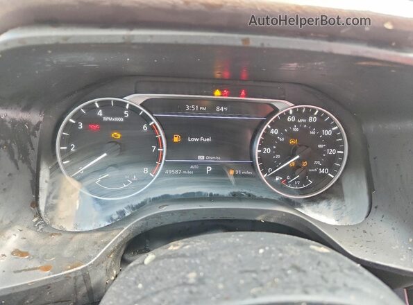5N1AT3BB4MC797221 2021 NISSAN ROGUE Red Вид щитка приладів