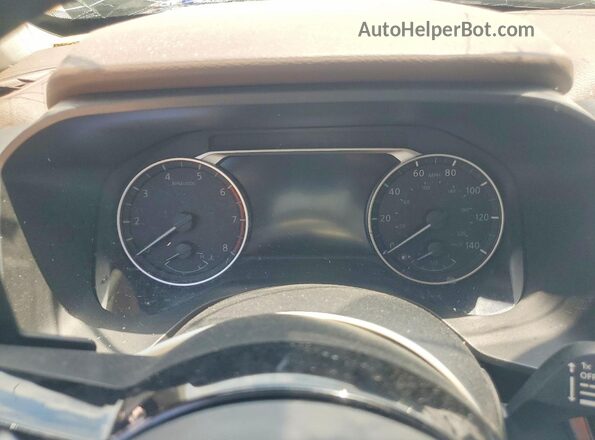 5N1AT3BB5MC676472 2021 NISSAN ROGUE Silver Instrument cluster view