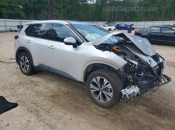 5N1AT3BB5MC676472 2021 NISSAN ROGUE Silver Front right