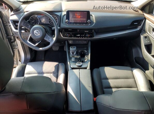 5N1AT3BB5MC705887 2021 NISSAN ROGUE Silver Vista del salpicadero