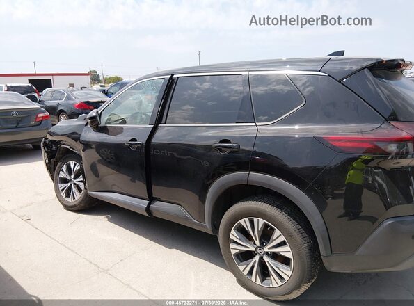 5N1AT3BB5MC768620 2021 NISSAN ROGUE Black Rear interior view
