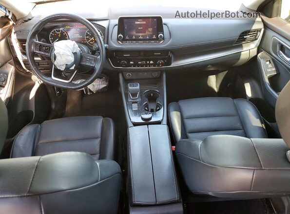 5N1AT3BB6MC717398 2021 NISSAN ROGUE Серый Вид панели приборов