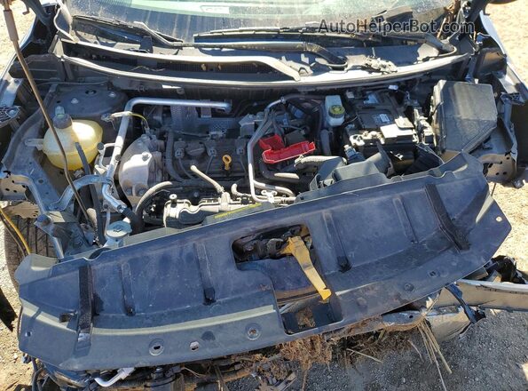 5N1AT3BB6MC717398 2021 NISSAN ROGUE Серый Вид задней части салона