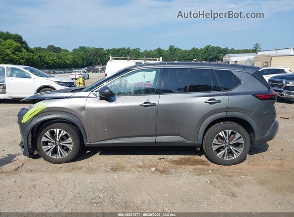 5N1AT3BB6MC719538 2021 NISSAN ROGUE Gray 