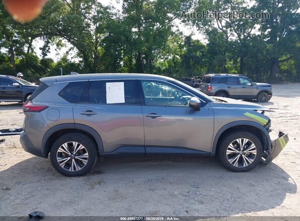 5N1AT3BB6MC719538 2021 NISSAN ROGUE Gray Սալոնի 360 աստիճան տեսք