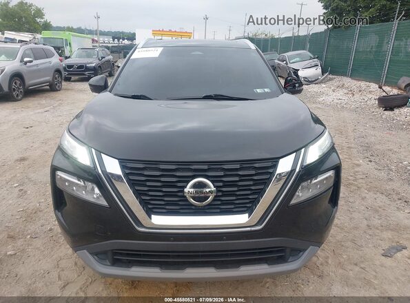 5N1AT3BB6MC802967 2021 NISSAN ROGUE Black Սարքավորումների վահանակի տեսք