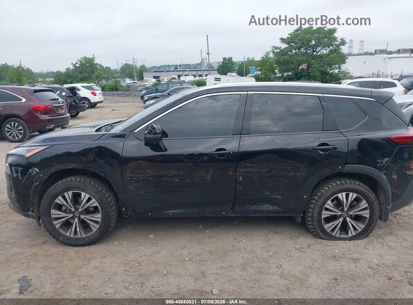 5N1AT3BB6MC802967 2021 NISSAN ROGUE Black Դիմացի տեսք