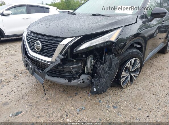 5N1AT3BB7MC706376 2021 NISSAN ROGUE Black Widok z przodu