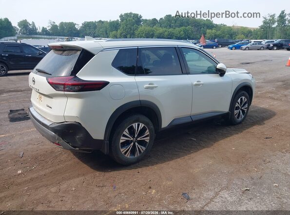 5N1AT3BB7MC707544 2021 NISSAN ROGUE White Trasero derecho