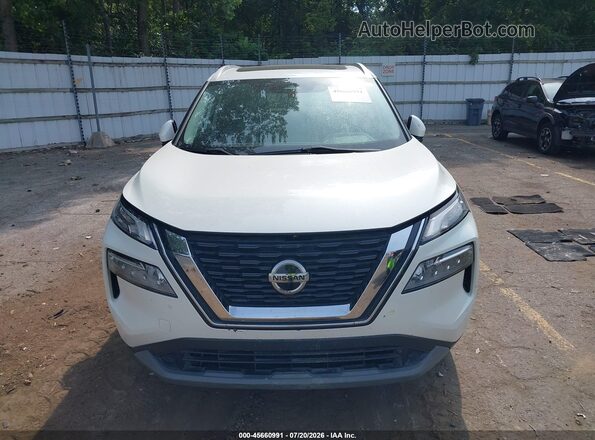 5N1AT3BB7MC707544 2021 NISSAN ROGUE White Vista del cuadro de instrumentos