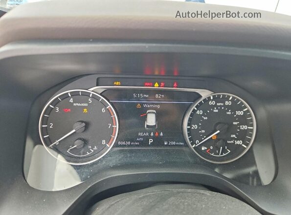 5N1AT3BB7MC822421 2021 NISSAN ROGUE White Vista del cuadro de instrumentos