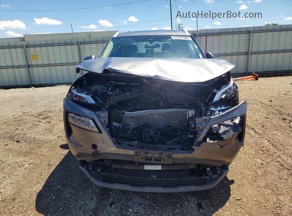 5N1AT3BB7MC836299 2021 NISSAN ROGUE Gray წინა ხედი