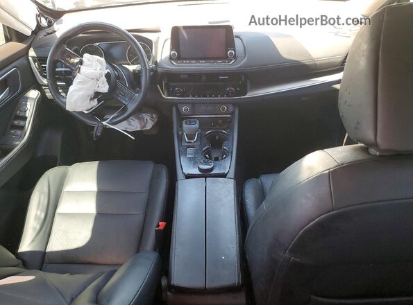 5N1AT3BB7MC836299 2021 NISSAN ROGUE Gray წინა პანელის ხედი