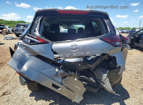 5N1AT3BB7MC836299 2021 NISSAN ROGUE Gray უკანა ხედი