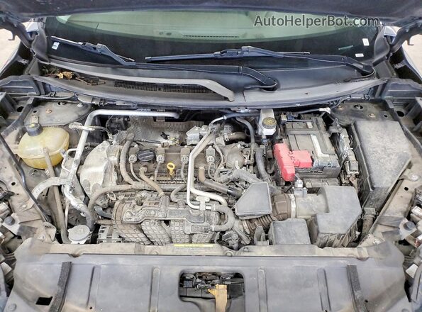 5N1AT3BB8MC680760 2021 NISSAN ROGUE Gray Widok wnętrza z tyłu