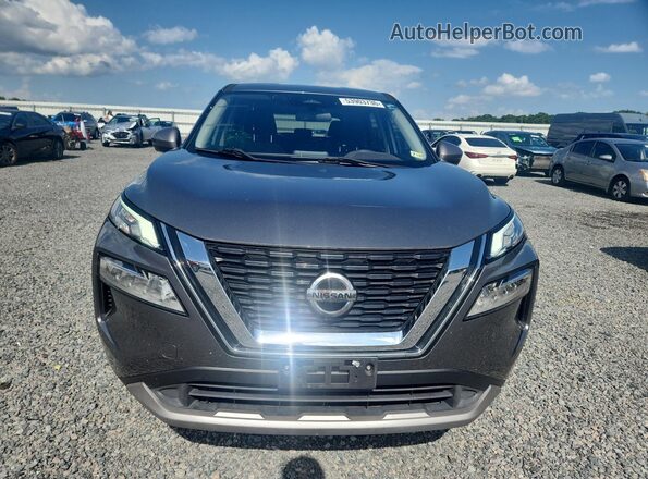 5N1AT3BB8MC701168 2021 NISSAN ROGUE Gray Вид спереду