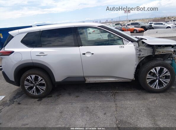 5N1AT3BB8MC767882 2021 NISSAN ROGUE Gray 360 interior view