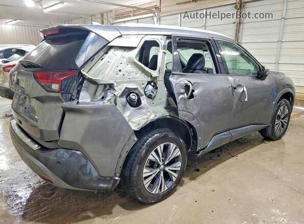 5N1AT3BB9MC735636 2021 NISSAN ROGUE Charcoal Trasero derecho