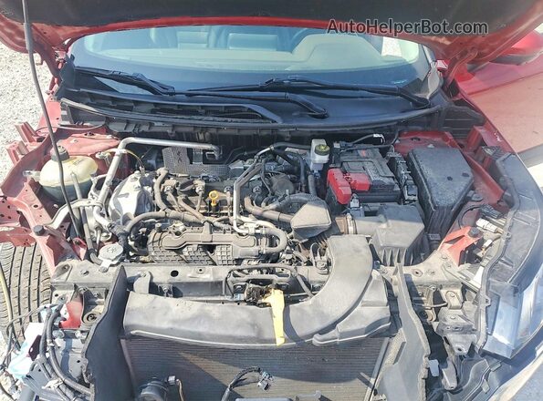 5N1AT3BB9MC758706 2021 NISSAN ROGUE Red Вид підкапотного простору