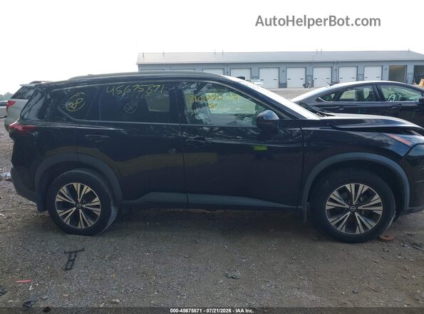5N1AT3BB9MC810772 2021 NISSAN ROGUE Черный Вид щитка приборов