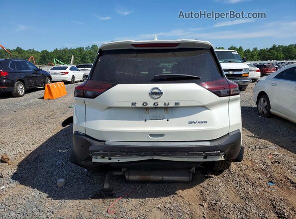 5N1AT3BBXMC843120 2021 NISSAN ROGUE White Հետևի տեսք
