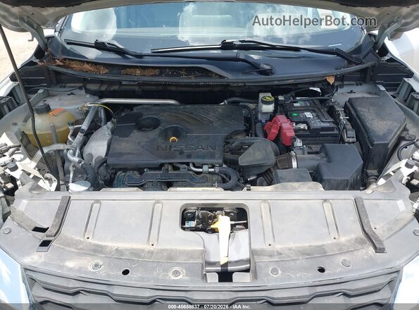5N1AT3CA1MC673588 2021 NISSAN ROGUE Серебряный Вид сзади