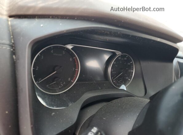 5N1AT3CA2MC720580 2021 NISSAN ROGUE Black Instrument cluster view