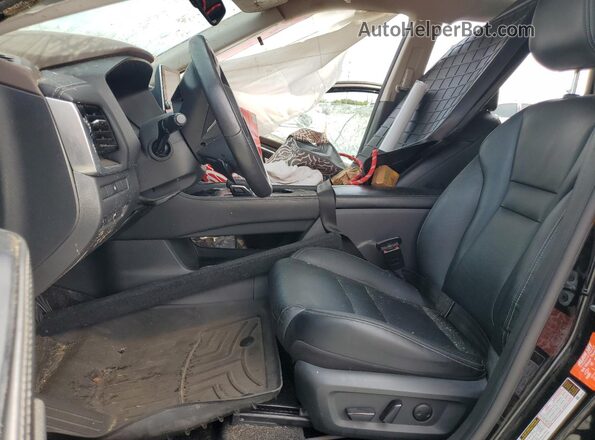 5N1AT3CA2MC720580 2021 NISSAN ROGUE Black Front interior view
