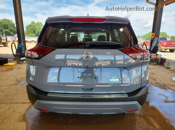 5N1AT3CA2MC828262 2021 NISSAN ROGUE Gray Rear view