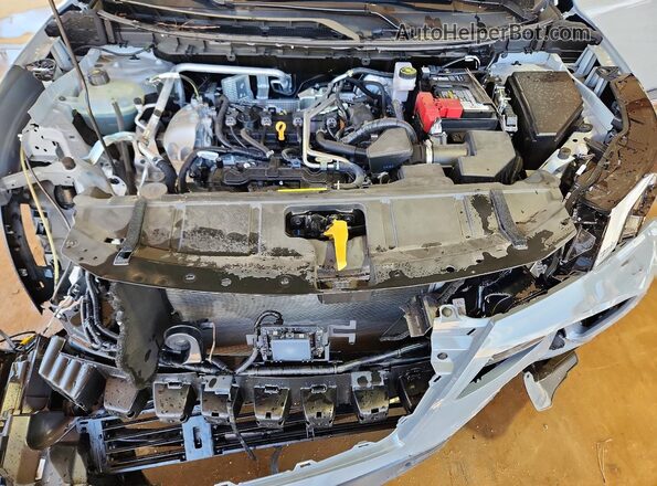 5N1AT3CA2MC828262 2021 NISSAN ROGUE Gray Engine compartment view