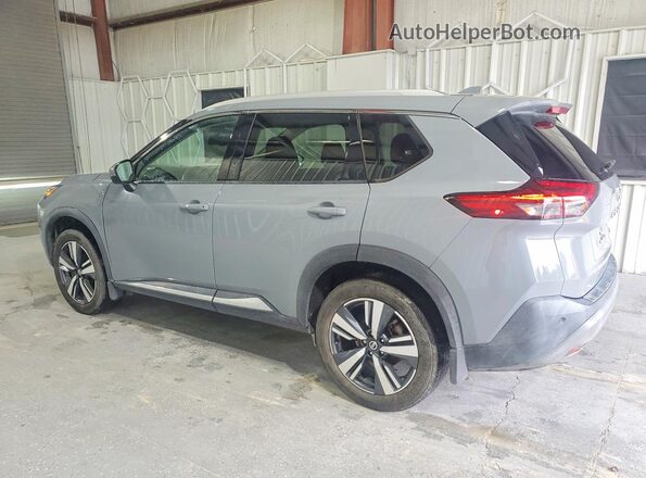 5N1AT3CA5MC728544 2021 NISSAN ROGUE Gray უკანა მარცხენა