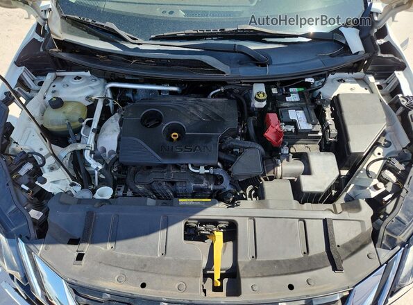 5N1AT3CA9MC737893 2021 NISSAN ROGUE White Շարժիչի բաժամունքի տեսք