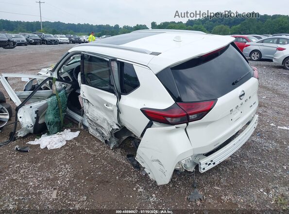 5N1AT3CB4MC680754 2021 NISSAN ROGUE Белый Задняя левая четверть