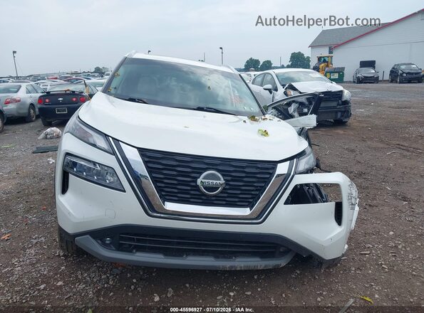 5N1AT3CB4MC680754 2021 NISSAN ROGUE Белый Вид щитка приборов