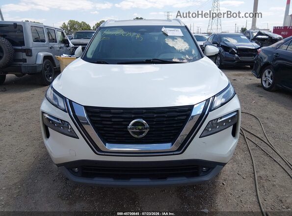 5N1AT3CB4MC681113 2021 NISSAN ROGUE White ხელსაწყოთა პანელის ხედი