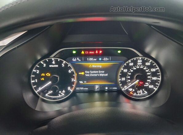 5N1AZ2AJ0LN126066 2020 NISSAN MURANO White Instrument cluster view