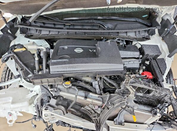 5N1AZ2AJ0LN126066 2020 NISSAN MURANO White Engine compartment view