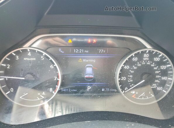 5N1AZ2AJ4PC109224 2023 NISSAN MURANO Silver ხელსაწყოთა პანელის ხედი