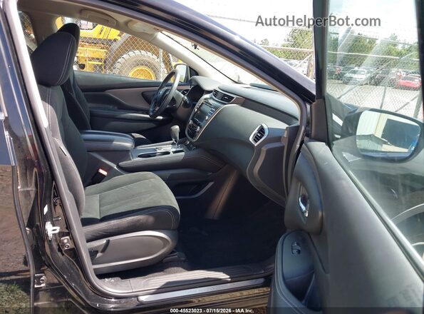 5N1AZ2AJ5LN168376 2020 NISSAN MURANO Черный Вид салона спереди