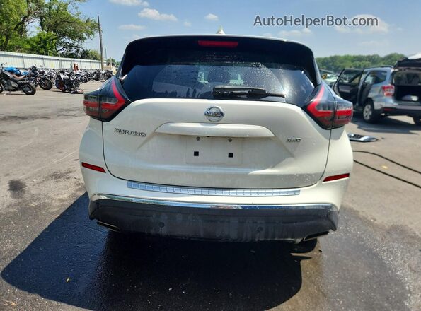 5N1AZ2AS0LN125301 2020 NISSAN MURANO White Հետևի տեսք
