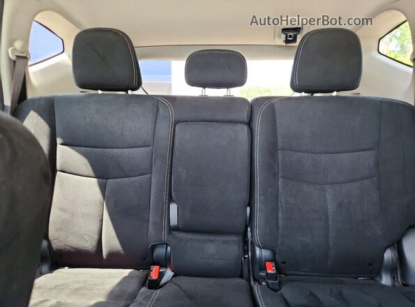 5N1AZ2AS0LN125301 2020 NISSAN MURANO White Հետևի նստատեղերի տեսք