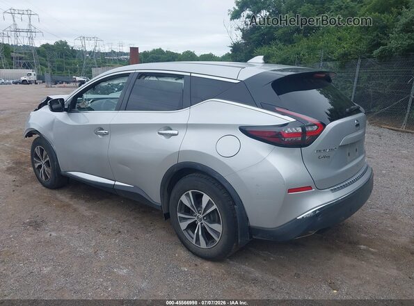 5N1AZ2AS0LN166480 2020 NISSAN MURANO Silver Հետևի ձախ