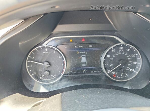 5N1AZ2AS2NC112337 2022 NISSAN MURANO White Instrument cluster view