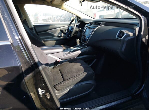 5N1AZ2AS4LN161489 2020 NISSAN MURANO Черный Вид салона спереди