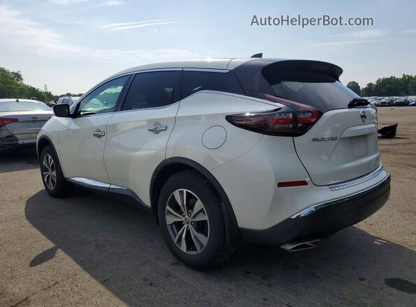5N1AZ2AS4NC124540 2022 NISSAN MURANO White Trasero izquierdo