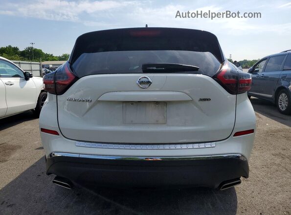 5N1AZ2AS4NC124540 2022 NISSAN MURANO White Vista trasera