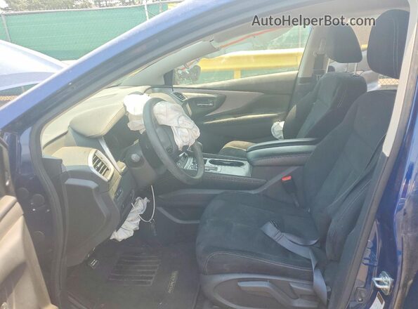 5N1AZ2AS6NC128136 2022 NISSAN MURANO Blue Front interior view